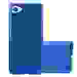 Cadorabo Schutzhülle für HTC Desire 12 Hülle in Blau Handyhülle TPU Silikon Etui Cover Case