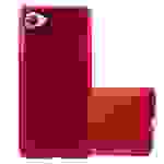 Cadorabo Schutzhülle für HTC Desire 12 Hülle in Rot Handyhülle TPU Silikon Etui Cover Case