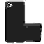 Cadorabo Schutzhülle für HTC Desire 12 Hülle in Schwarz Handyhülle TPU Silikon Etui Cover Case