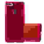 Cadorabo Schutzhülle für HTC Desire 12 PLUS Hülle in Rot Handyhülle TPU Silikon Etui Cover Case
