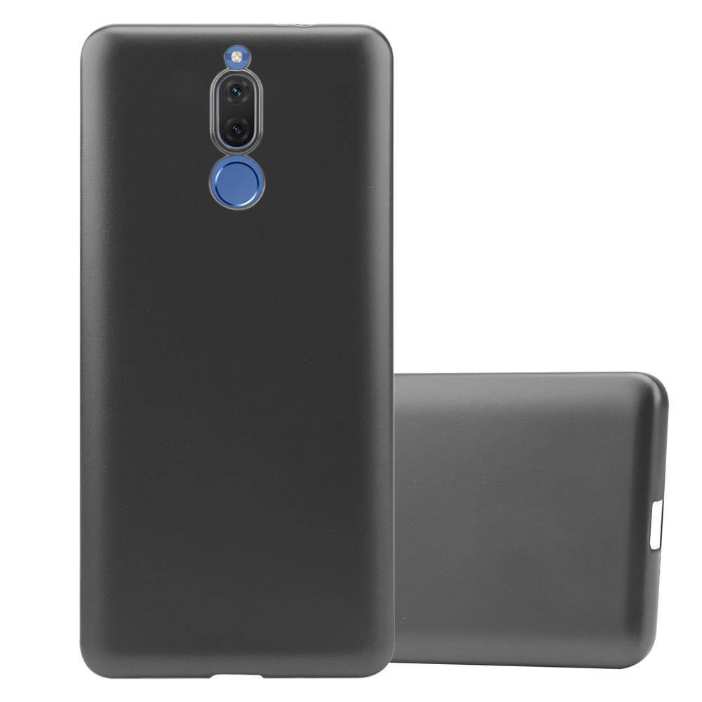 Cadorabo Schutzhülle für Huawei MATE 10 LITE Hülle in Grau Handyhülle TPU Silikon Etui Cover Case