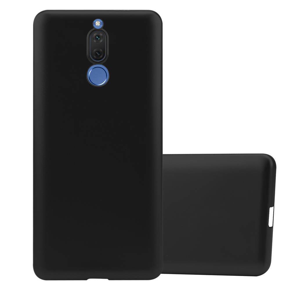 Cadorabo Schutzhülle für Huawei MATE 10 LITE Hülle in Schwarz Handyhülle TPU Silikon Etui Cover Case