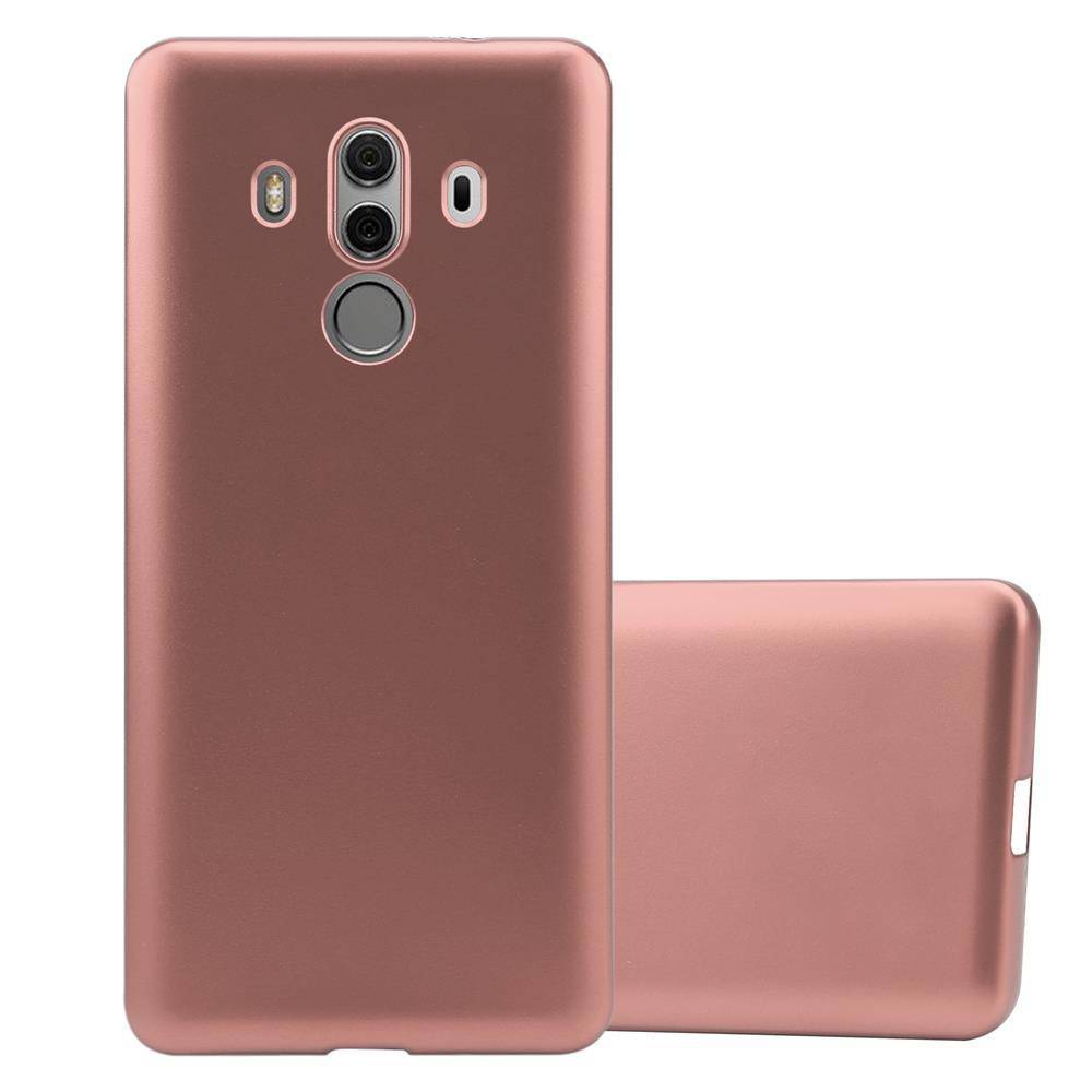 Cadorabo Schutzhülle für Huawei MATE 10 PRO Hülle in Rosa Handyhülle TPU Silikon Etui Cover Case