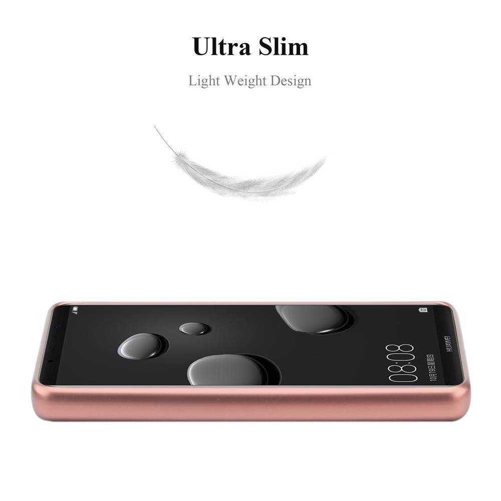 Cadorabo Schutzhülle für Huawei MATE 10 PRO Hülle in Rosa Handyhülle TPU Silikon Etui Cover Case