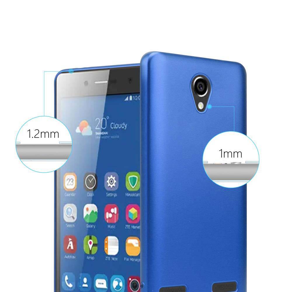 Cadorabo Schutzhülle für ZTE Blade L7 Hülle in Blau Handyhülle TPU Silikon Etui Cover Case