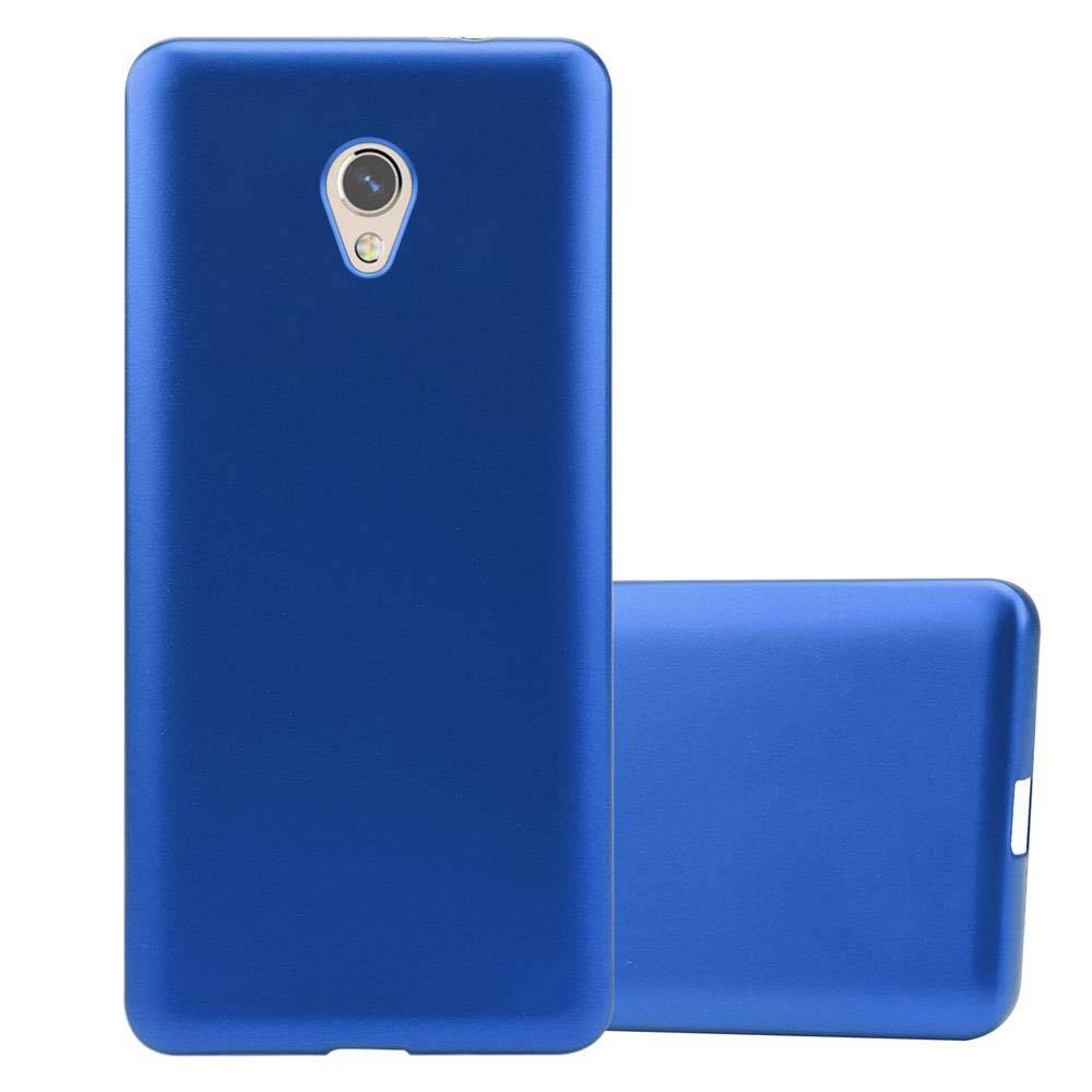 Cadorabo Schutzhülle für ZTE Blade V7 Hülle in Blau Handyhülle TPU Silikon Etui Cover Case