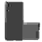 Cadorabo Schutzhülle für Huawei P20 Hülle in Grau Handyhülle TPU Silikon Etui Cover Case