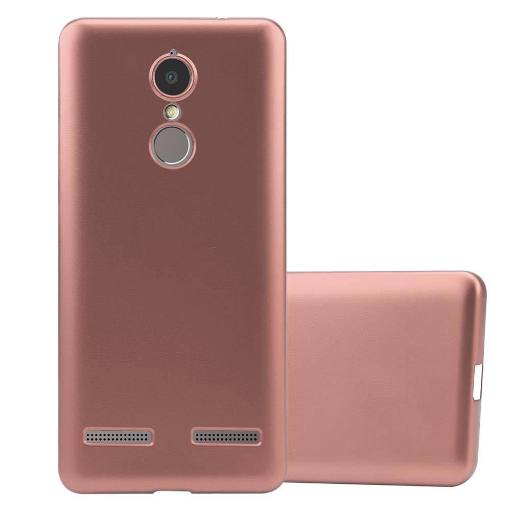 Cadorabo Schutzhülle für Lenovo K6 / K6 POWER Hülle in Rosa Handyhülle TPU Silikon Etui Cover Case