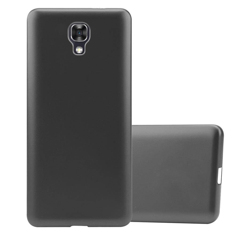 Cadorabo Schutzhülle für LG X SCREEN Hülle in Grau Handyhülle TPU Silikon Etui Cover Case