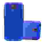 Cadorabo Schutzhülle für Nokia 1 2018 Hülle in Blau Handyhülle TPU Silikon Etui Cover Case