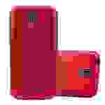 Cadorabo Schutzhülle für Nokia 1 2018 Hülle in Rot Handyhülle TPU Silikon Etui Cover Case