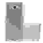 Cadorabo Schutzhülle für Samsung Galaxy J7 2015 Hülle in Silber Handyhülle TPU Silikon Etui Cover Case