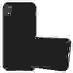 Cadorabo Hülle für Samsung Galaxy A10 / M10 Schutzhülle in Schwarz Handyhülle TPU Silikon Etui Case Cover