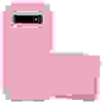 Cadorabo Hülle für Samsung Galaxy S10 PLUS Schutzhülle in Rosa Handyhülle TPU Silikon Etui Case Cover