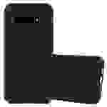 Cadorabo Hülle für Samsung Galaxy S10 PLUS Schutzhülle in Schwarz Handyhülle TPU Silikon Etui Case Cover