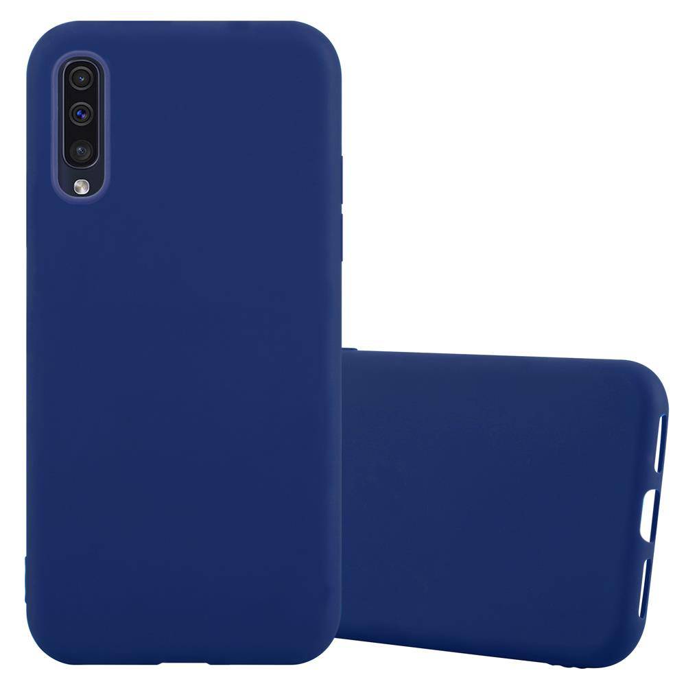 Cadorabo Hülle für Samsung Galaxy A50 4G / A50s / A30s Schutzhülle in Blau Handyhülle TPU Silikon Etui Case Cover