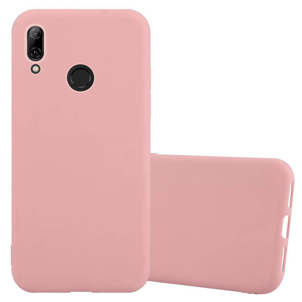 Cadorabo Hülle für Honor 10 LITE / Huawei P SMART 2019 Schutzhülle in Rosa Handyhülle TPU Silikon Etui Case Cover
