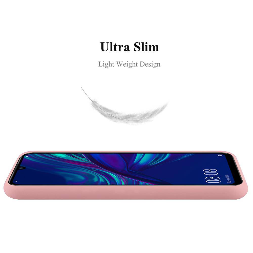 Cadorabo Hülle für Honor 10 LITE / Huawei P SMART 2019 Schutzhülle in Rosa Handyhülle TPU Silikon Etui Case Cover