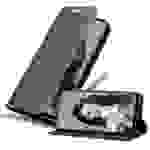 Cadorabo Hülle für Huawei NOVA 5i / P20 LITE 2019 Schutz Hülle in Braun Handyhülle Etui Case Cover Magnetverschluss
