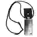 Cadorabo Hülle für HTC Desire 12 Schutzhülle in Schwarz Handy Kette Silikon Kordel abnehmbares Etui