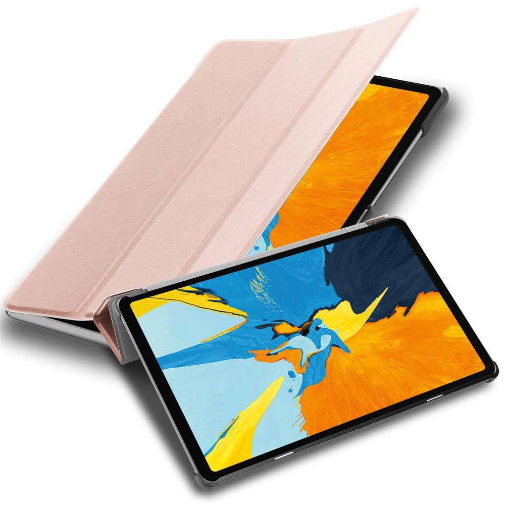 Cadorabo Schutzhülle für Apple iPad PRO 11 2018 (11 Zoll) Tablet Hülle in Rosa Etui Case Cover Tasche Auto Wake up