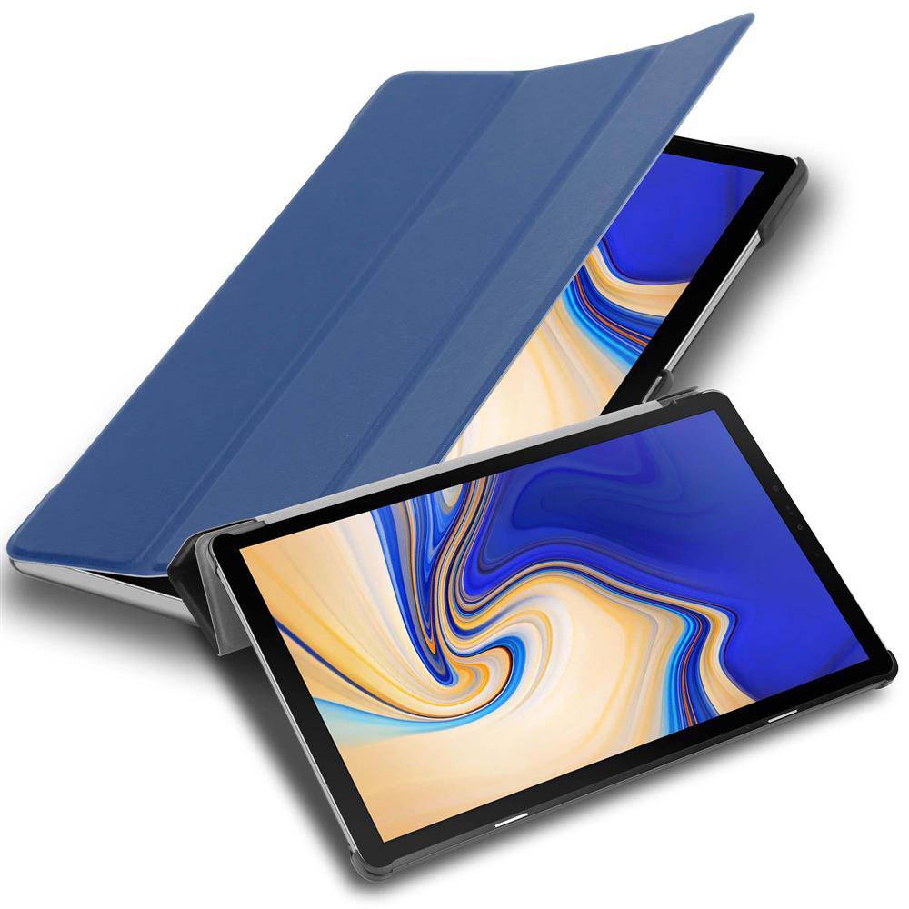 Cadorabo Schutzhülle für Samsung Galaxy Tab S5e (10.5 Zoll) Tablet Hülle in Blau Etui Case Cover Tasche Auto Wake up