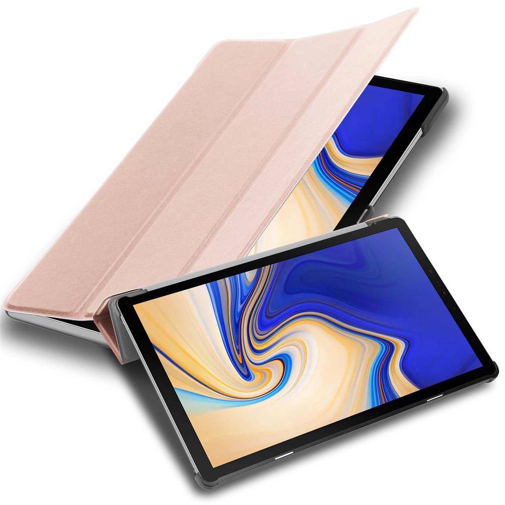 Cadorabo Schutzhülle für Samsung Galaxy Tab S5e (10.5 Zoll) Tablet Hülle in Rosa Etui Case Cover Tasche Auto Wake up