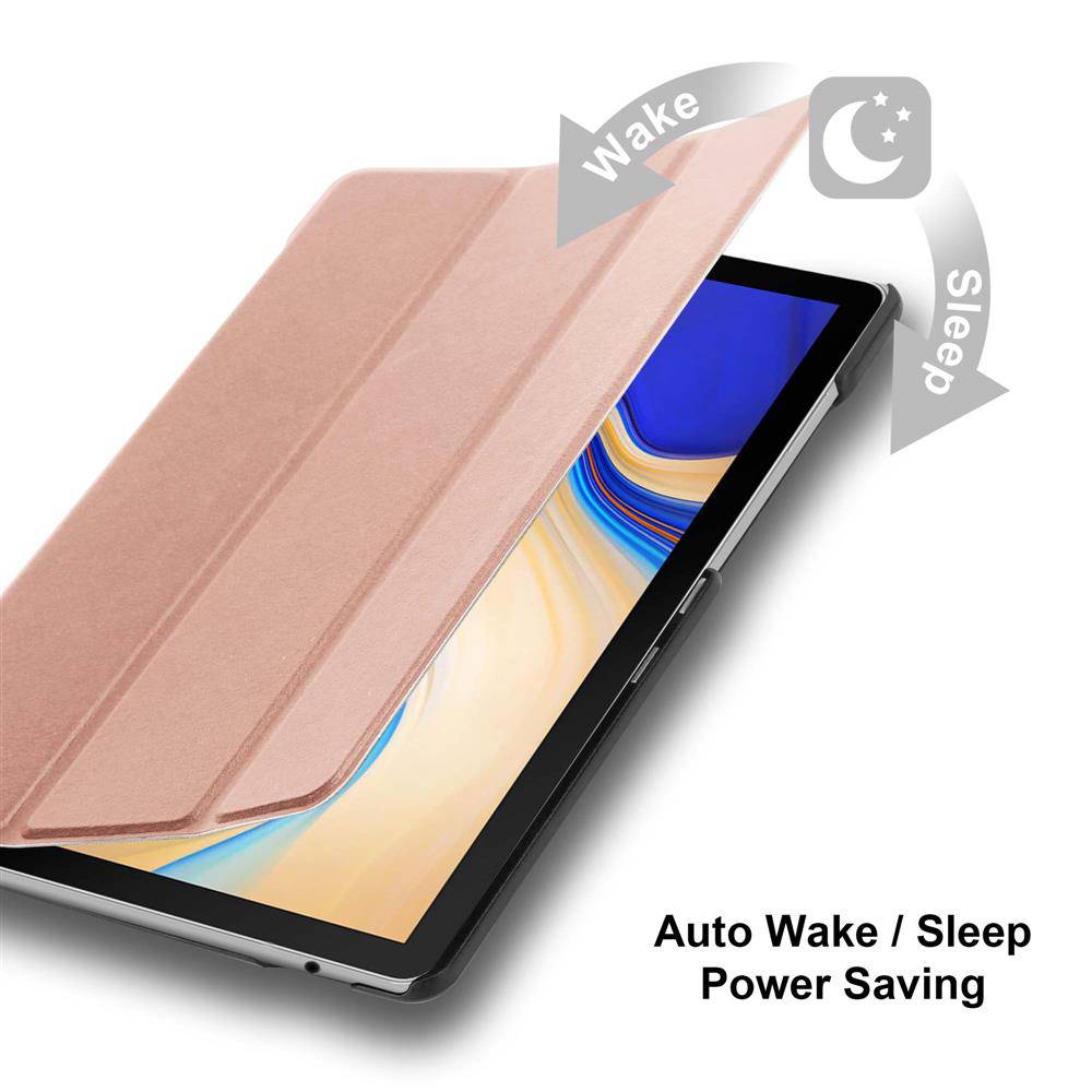 Cadorabo Schutzhülle für Samsung Galaxy Tab S5e (10.5 Zoll) Tablet Hülle in Rosa Etui Case Cover Tasche Auto Wake up