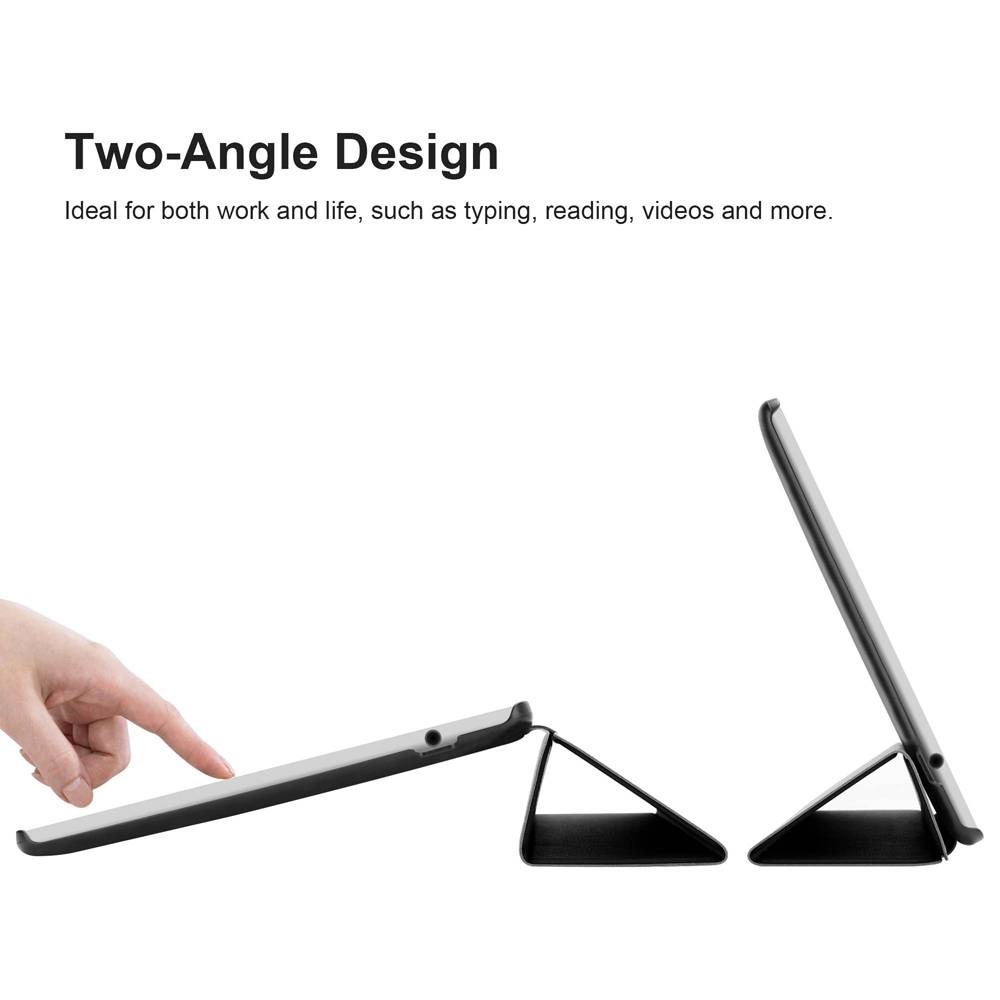 Cadorabo Schutzhülle für Samsung Galaxy Tab A 2016 (10.1 Zoll) Tablet Hülle in Schwarz Etui Case Cover Tasche Auto Wake