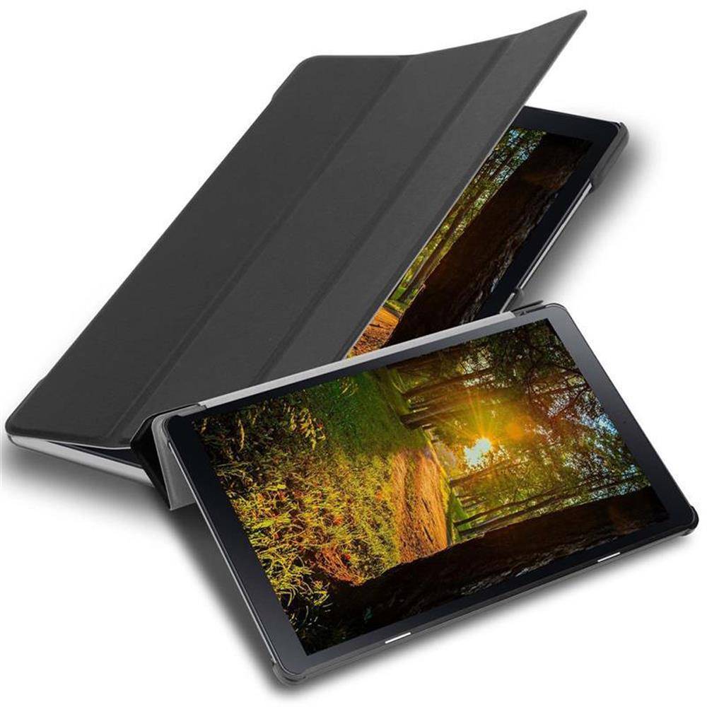 Cadorabo Schutzhülle für Samsung Galaxy Tab A (10.5 Zoll) Tablet Hülle in Schwarz Etui Case Cover Tasche Auto Wake up