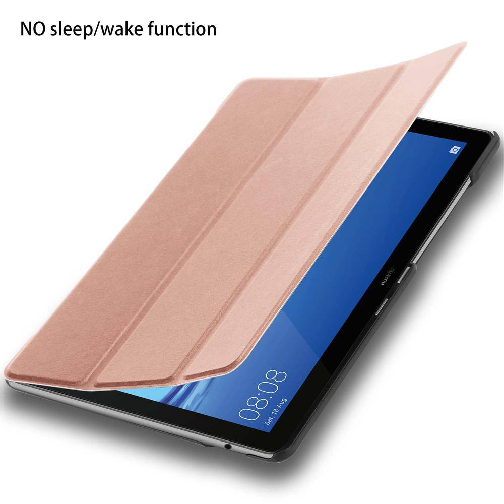 Cadorabo Hülle für Huawei MediaPad T5 10 (10.1 Zoll) Tablet Hülle in Rosa Schutzhülle Etui Case Tasche Cover