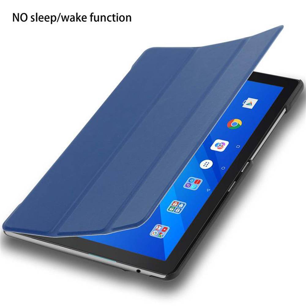Cadorabo Hülle für Lenovo Tab M10 (10.1 Zoll) TB-X505F Tablet Hülle in Blau Schutzhülle Etui Case Tasche Cover