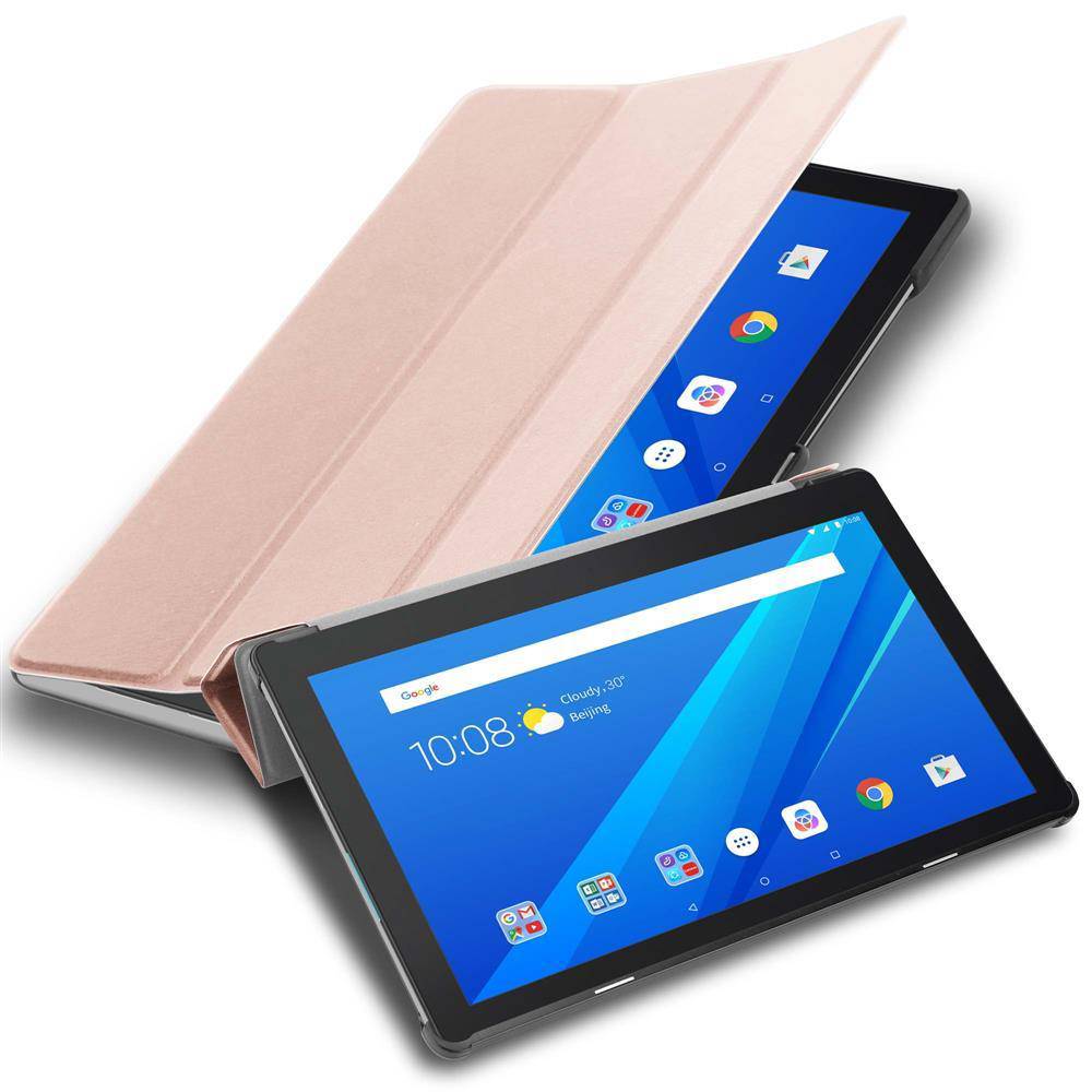 Cadorabo Hülle für Lenovo Tab M10 (10.1 Zoll) TB-X505F Tablet Hülle in Rosa Schutzhülle Etui Case Tasche Cover