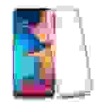 Cadorabo Hülle für Samsung Galaxy A10e / A20e Schutz Hülle in Rosa Case Cover TPU Silikon Strass Handyhülle Etui