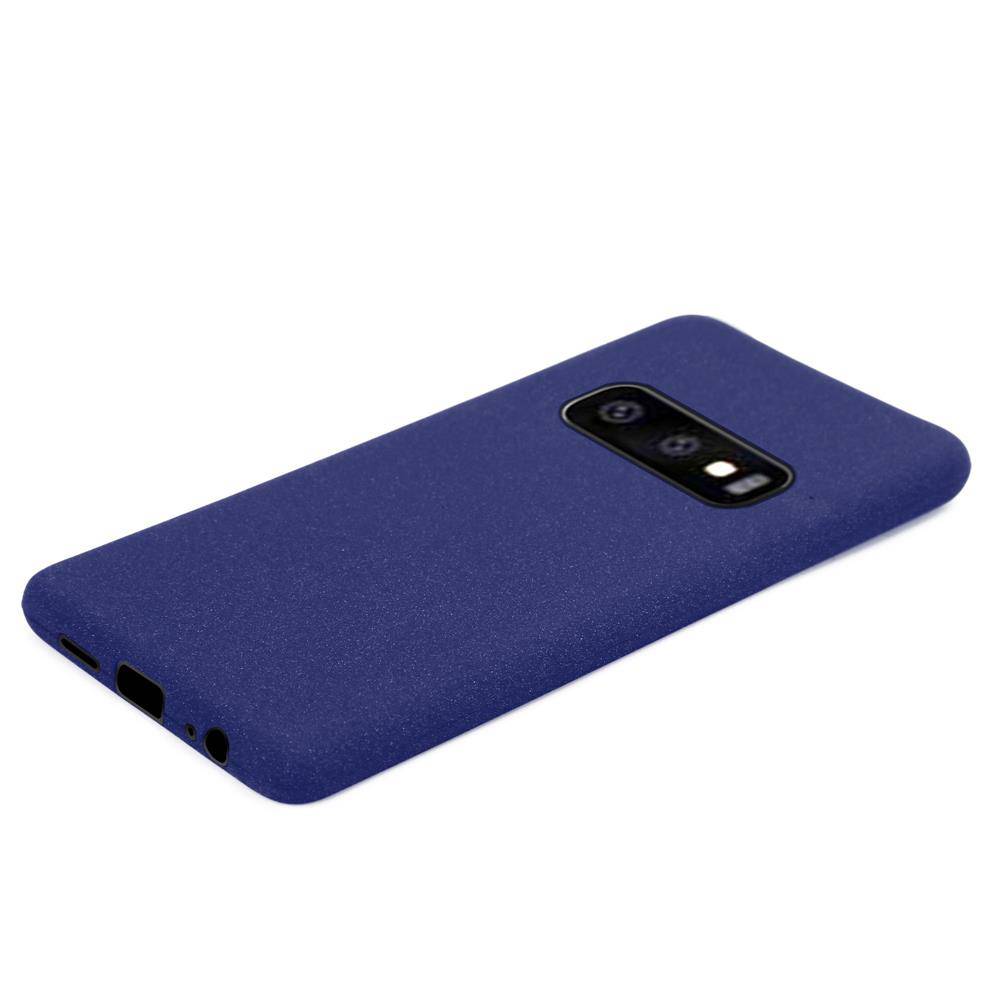 Cadorabo Schutzhülle für Samsung Galaxy S10e Hülle in Blau Handyhülle TPU Etui Cover Case