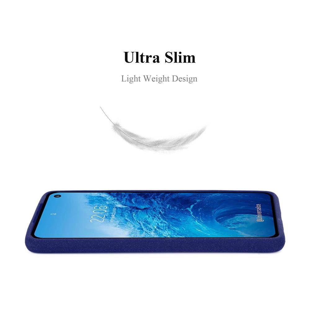 Cadorabo Schutzhülle für Samsung Galaxy S10e Hülle in Blau Handyhülle TPU Etui Cover Case