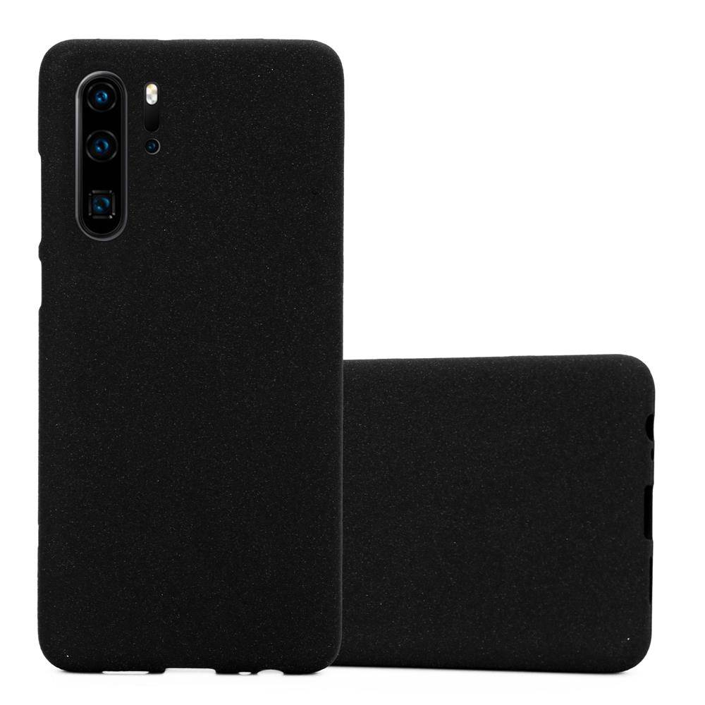 Cadorabo Schutzhülle für Huawei P30 PRO Hülle in Schwarz Handyhülle TPU Etui Cover Case