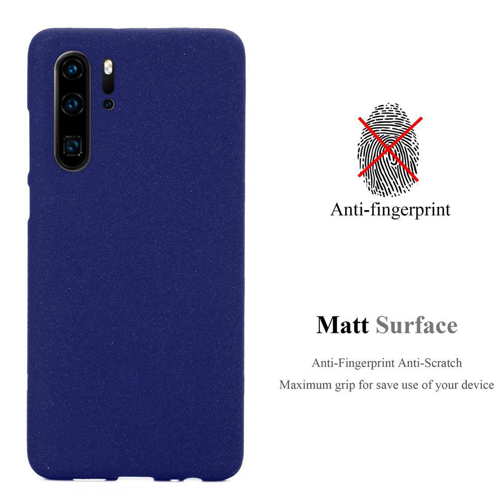 Cadorabo Schutzhülle für Huawei P30 PRO Hülle in Blau Handyhülle TPU Etui Cover Case
