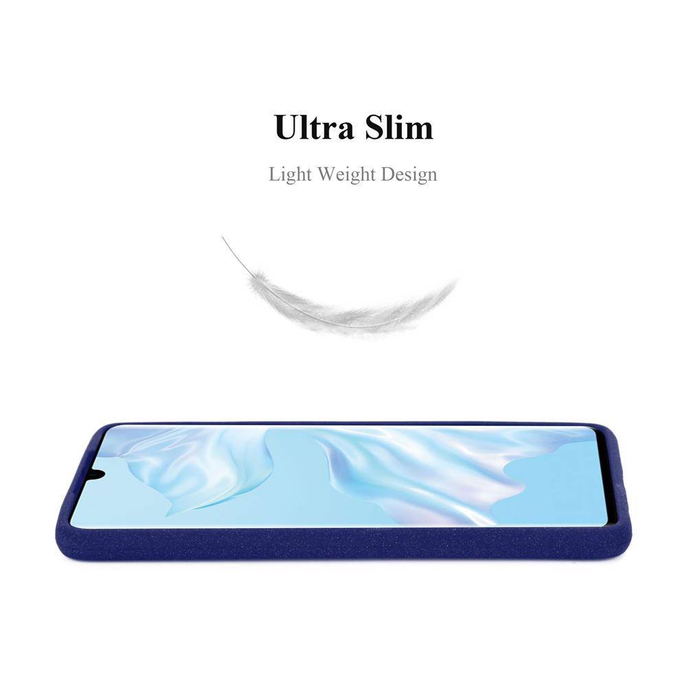 Cadorabo Schutzhülle für Huawei P30 PRO Hülle in Blau Handyhülle TPU Etui Cover Case