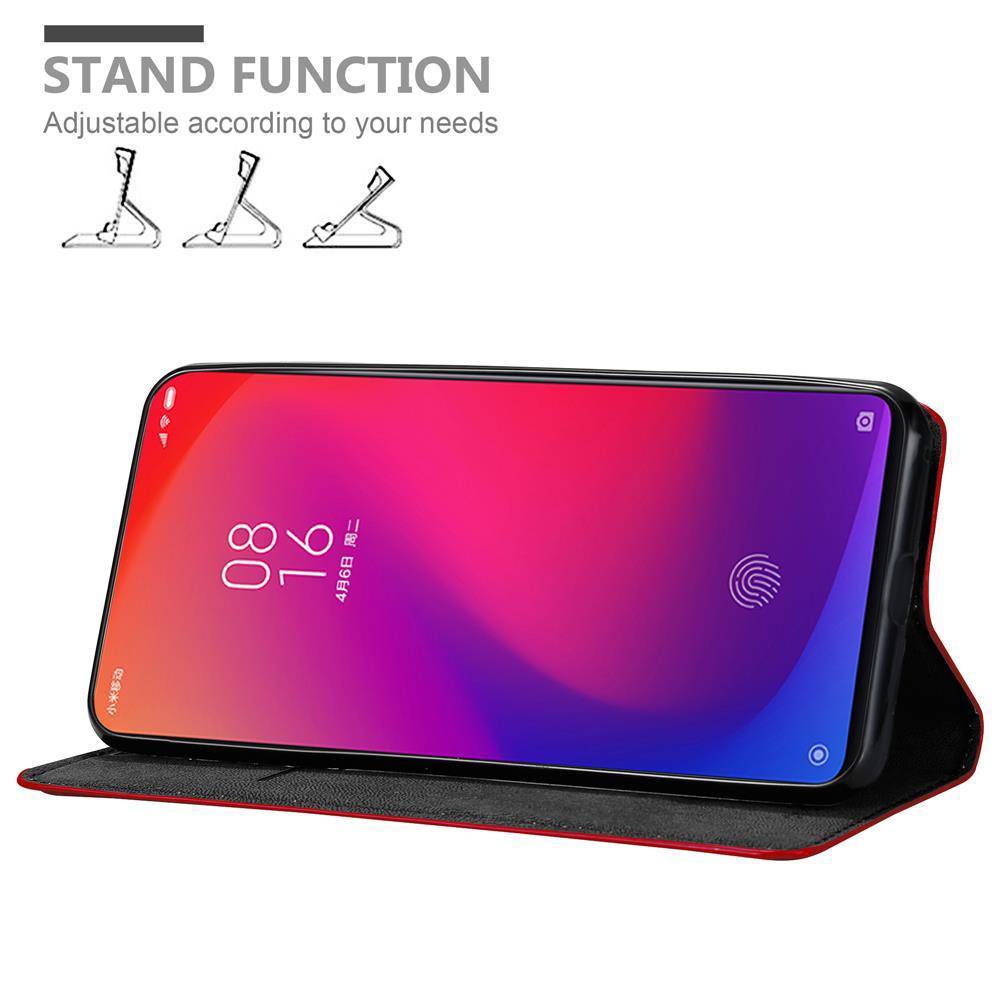 Cadorabo Hülle für Xiaomi Mi 9T / Mi 9T PRO / RedMi K20 / RedMi K20 PRO Schutz Hülle in Rot Handyhülle Etui Case Cover