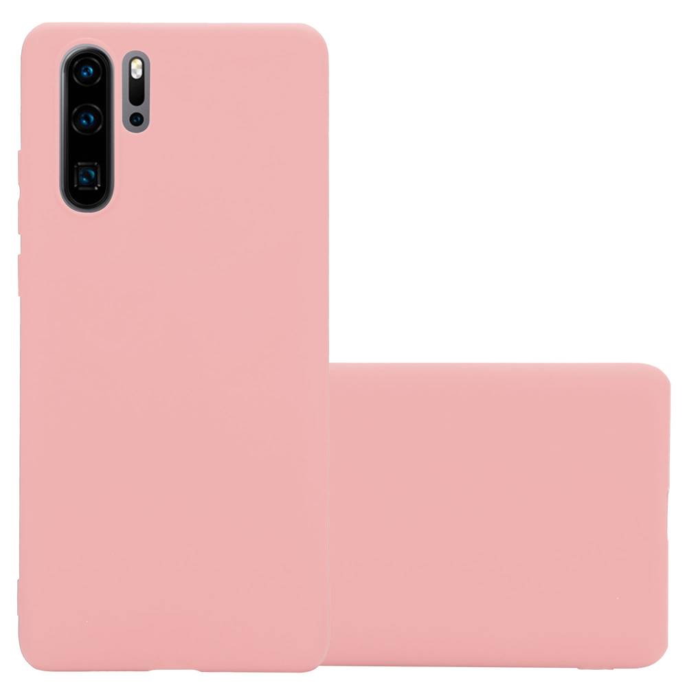 Cadorabo Hülle für Huawei P30 PRO Schutzhülle in Rosa Handyhülle TPU Silikon Etui Case Cover