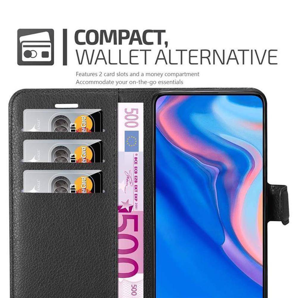 Cadorabo Hülle für Huawei P SMART Z / Y9 PRIME 2019 / Enjoy 10 PLUS Schutz Hülle in Schwarz Handyhülle Etui Case Cover