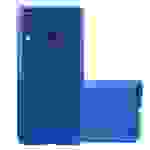 Cadorabo Schutzhülle für Samsung Galaxy A10e / A20e Hülle in Blau Handyhülle TPU Silikon Etui Cover Case