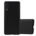 Cadorabo Schutzhülle für Samsung Galaxy A50 4G / A50s / A30s Hülle in Schwarz Handyhülle TPU Silikon Etui Cover Case