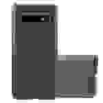 Cadorabo Schutzhülle für Samsung Galaxy S10 4G Hülle in Grau Handyhülle TPU Silikon Etui Cover Case