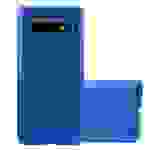 Cadorabo Schutzhülle für Samsung Galaxy S10 4G Hülle in Blau Handyhülle TPU Silikon Etui Cover Case