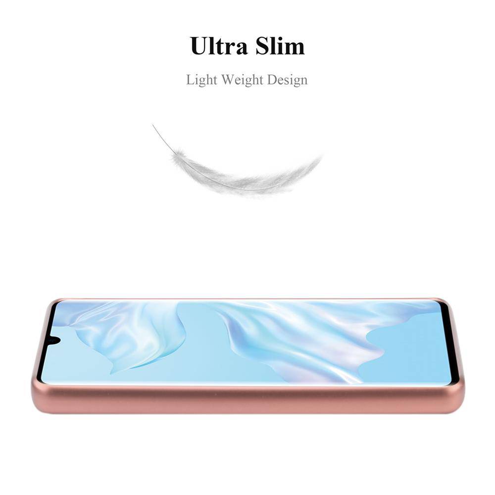 Cadorabo Schutzhülle für Huawei P30 PRO Hülle in Rosa Handyhülle TPU Silikon Etui Cover Case