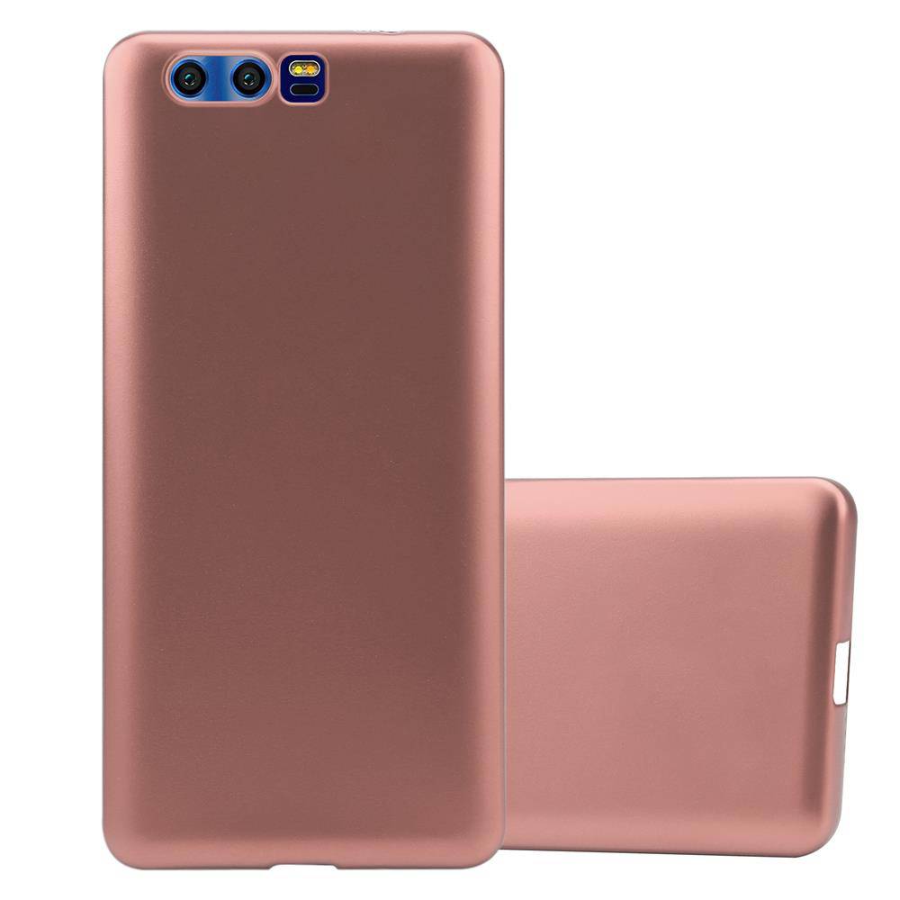 Cadorabo Schutzhülle für Honor 9 Hülle in Rosa Handyhülle TPU Silikon Etui Cover Case