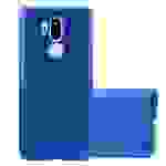 Cadorabo Schutzhülle für LG G7 ThinQ / FIT / ONE Hülle in Blau Handyhülle TPU Silikon Etui Cover Case