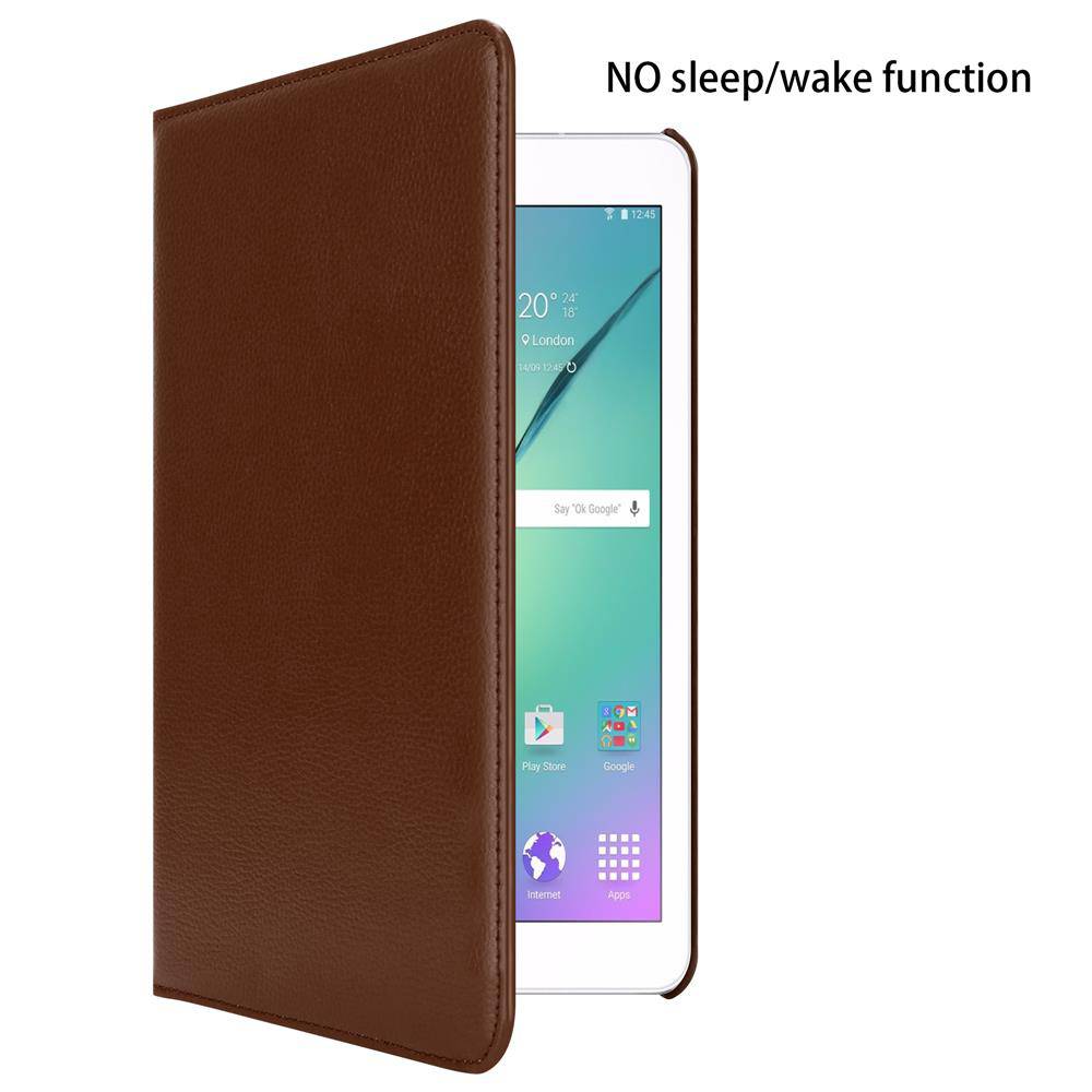 Cadorabo Hülle für Samsung Galaxy Tab S2 (9.7 Zoll) Tablet Schutz Hülle in Braun Schutzhülle Etui Case Tasche Cover